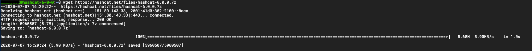 Download hashcat 6.0.0