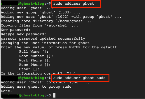 Ubuntu add sudo user