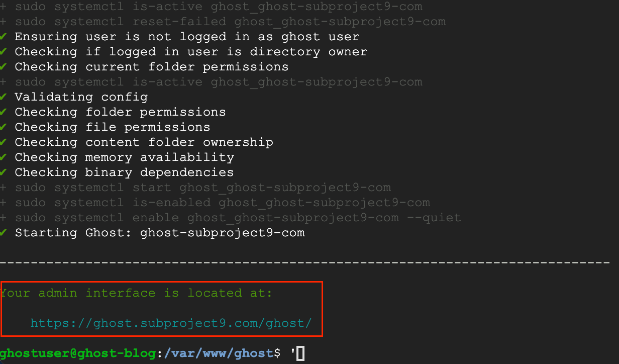 ghost blog success