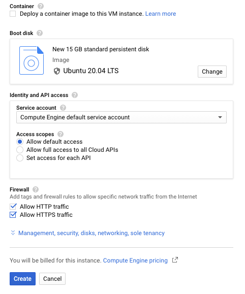 Allow http and https