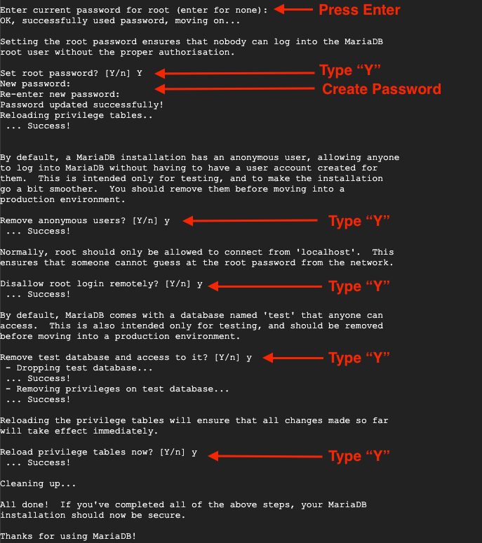 secure Mysql questions