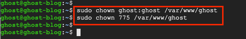 set directory permissions