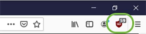 ublock orgin in action