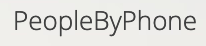 PeopleByPhone logo
