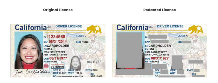 How to Redact Your Drivers License